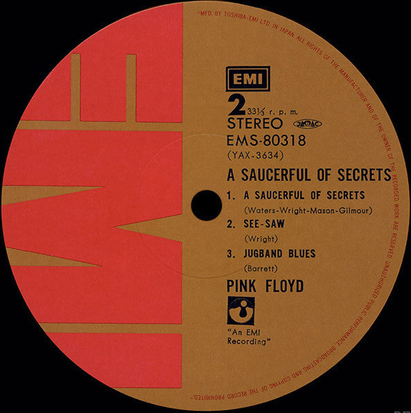 Pink Floyd - A Saucerful Of Secrets (Vinyl, LP, Album, Reissue, Ste...
