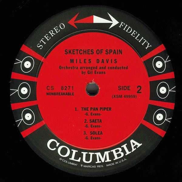 Miles Davis - Sketches Of Spain (Vinyl, LP, Album, Reissue, Remastered, Repress) Good Plus (G+) / Good (G)