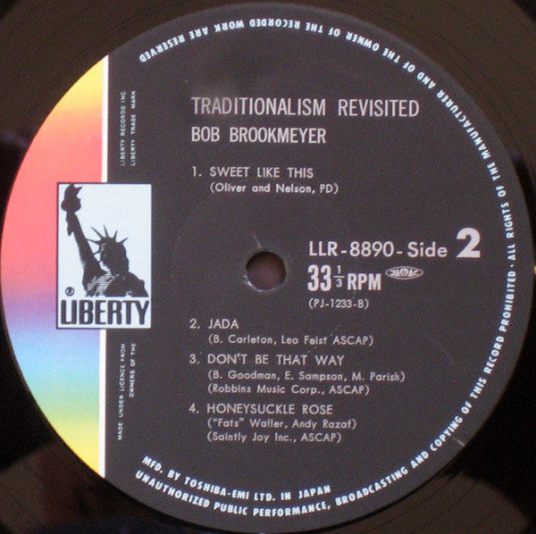 Bob Brookmeyer Quintet - Traditionalism Revisited (Vinyl, LP, Album...