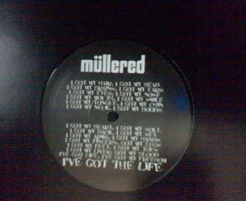 Mullered - I've Got The Life (Vinyl, 12", 45 RPM, Single Sided) Good Plus (G+) / Good Plus (G+)