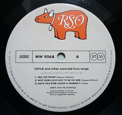 Derek & The Dominos - Layla And Other Assorted Love Songs (Vinyl, L...