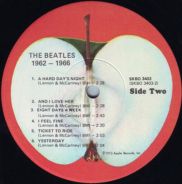 The Beatles - 1962-1966 (Vinyl, LP, Album, Compilation)