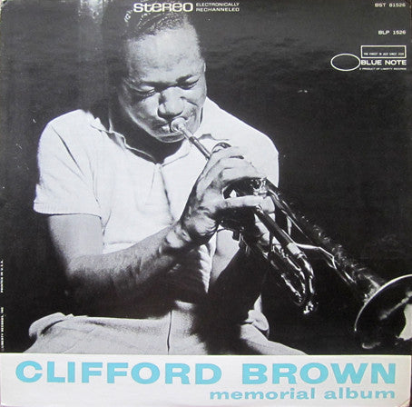 Clifford Brown - Memorial Album (Vinyl, LP, Album, Compilation, Reissue, Remastered, Stereo) Very Good Plus (VG+) / Very Good (VG)