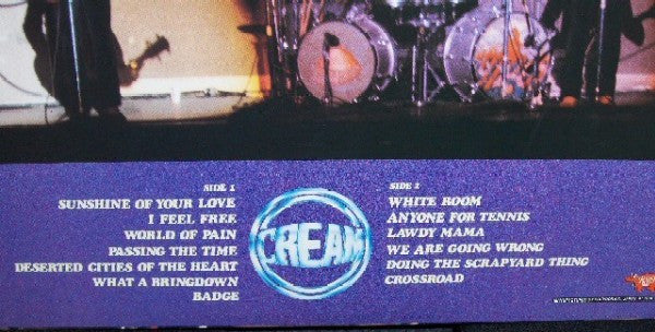 Cream (2) - Very Best Of Cream (Vinyl, LP, Compilation)