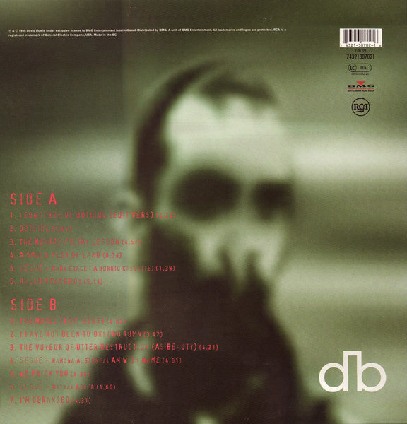 David Bowie - Excerpts From Outside (The Nathan Adler Diaries: A Hyper Cycle) (Vinyl, LP, Album) Very Good Plus (VG+) / Very Good Plus (VG+)