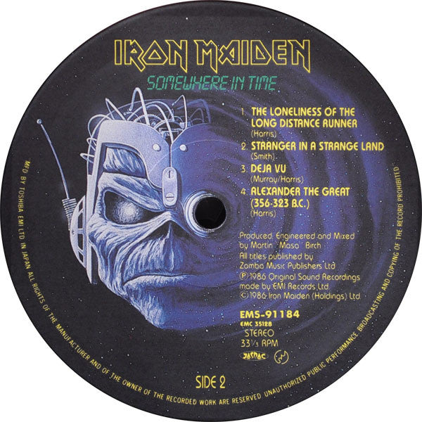Iron Maiden - Somewhere In Time (Vinyl, LP, Album, Stereo) Near Mint (NM or M-) / Near Mint (NM or M-)