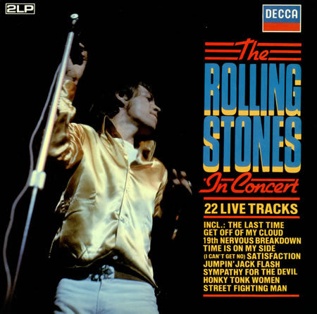 The Rolling Stones - In Concert (2xVinyl, LP, Compilation, Stereo) Very Good Plus (VG+) / Very Good Plus (VG+)