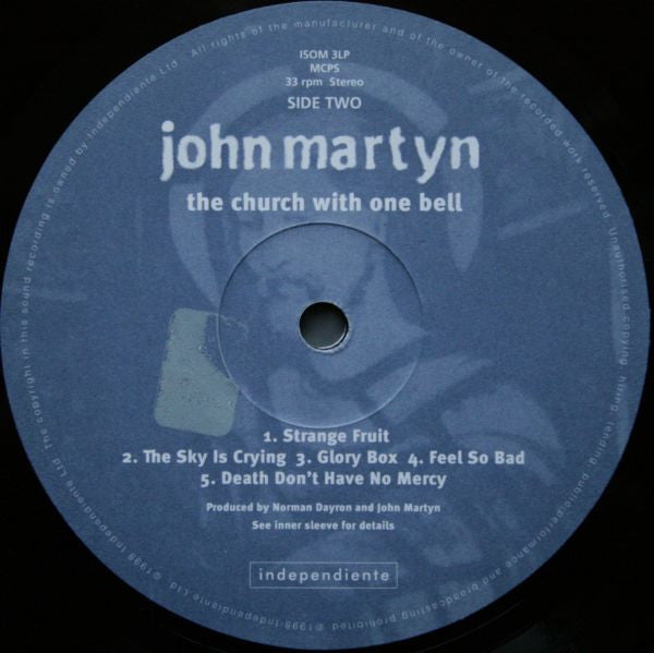 John Martyn - The Church With One Bell (Vinyl, LP, Album) Good Plus (G+) / Very Good Plus (VG+)