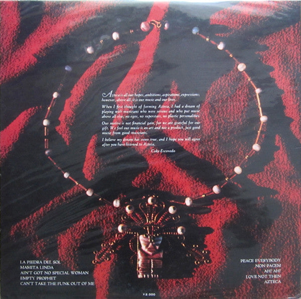 Azteca - Azteca (Vinyl, LP, Album, Stereo) Very Good (VG) / Good Plus (G+)
