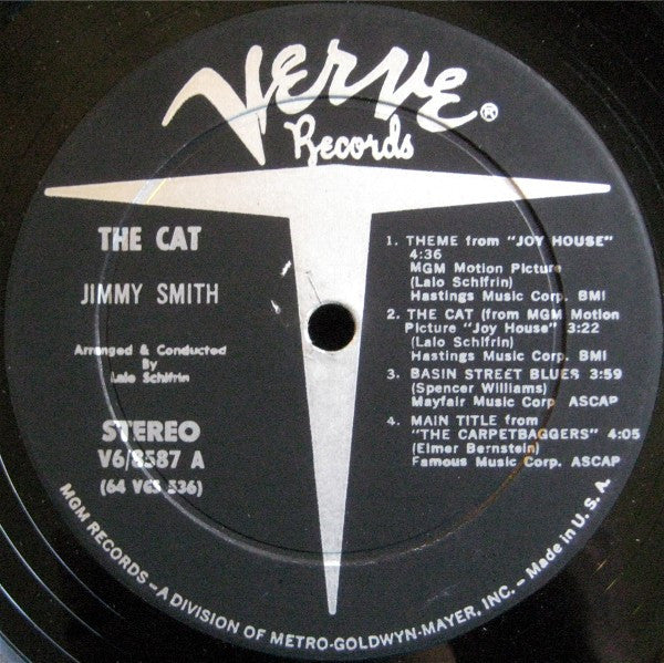 Jimmy Smith - The Cat (Vinyl, LP, Album, Stereo)