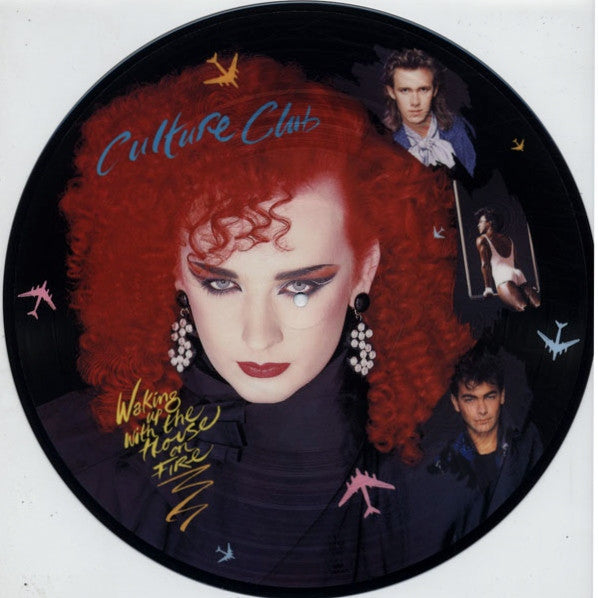 Culture Club - Waking Up With The House On Fire (Vinyl, LP, Album, Picture Disc) Very Good Plus (VG+) / Very Good Plus (VG+)