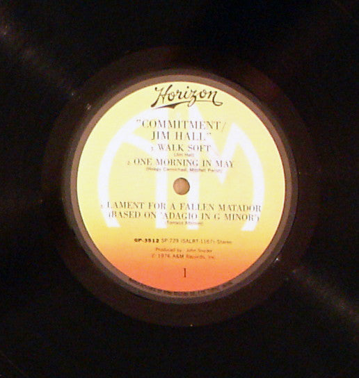 Jim Hall - Commitment (Vinyl, LP, Album)