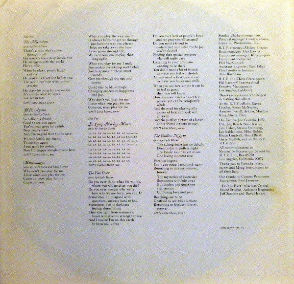 Return To Forever - Musicmagic (Vinyl, LP, Album)