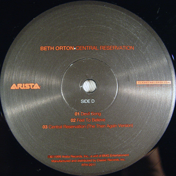 Beth Orton - Central Reservation (2xVinyl, LP, Album, Limited Edition, Reissue, Remastered) Very Good Plus (VG+) / Very Good Plus (VG+)