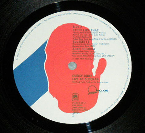 Quincy Jones - Live At Budokan (Vinyl, LP, Album)