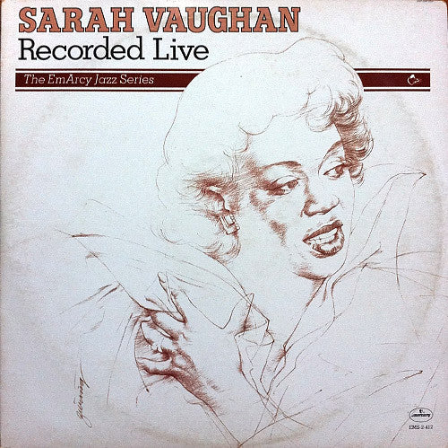 Sarah Vaughan - Recorded Live (2xVinyl, LP, Compilation, Remastered) Very Good Plus (VG+) / Very Good (VG)