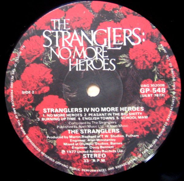 The Stranglers - No More Heroes (Vinyl, LP, Album)