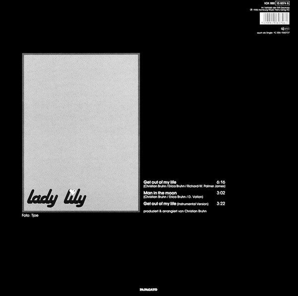 Lady Lily - Get Out Of My Life (Vinyl, 12", 45 RPM, Maxi-Single) Good Plus (G+) / Very Good (VG)