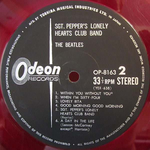 The Beatles - Sgt. Pepper's Lonely Hearts Club Band = サージェント・ペーパーズ・...