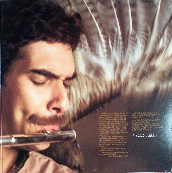 Dave Valentin - The Hawk (Vinyl, LP, Album) Very Good (VG) / Poor (P)