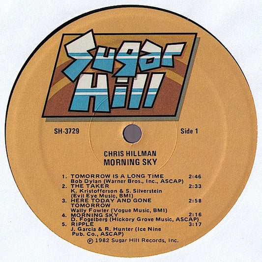 Chris Hillman - Morning Sky (Vinyl, LP, Album) Near Mint (NM or M-) / Near Mint (NM or M-)