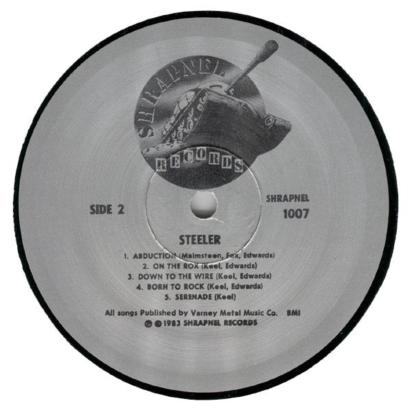 Steeler (2) - Steeler (Vinyl, LP, Album, Reissue) Near Mint (NM or M-) / Near Mint (NM or M-)