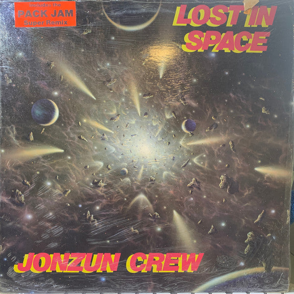 The Jonzun Crew - Lost In Space (Vinyl, LP, Album) Good Plus (G+) / Very Good (VG)