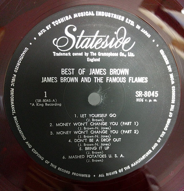 James Brown - Best Of James Brown (Vinyl, LP, Compilation, Stereo) Very Good (VG) / Very Good (VG)