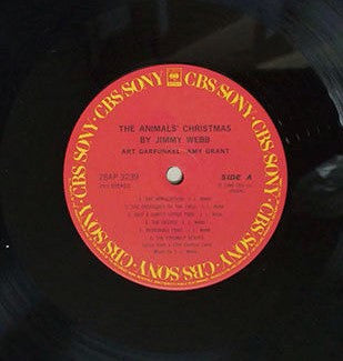 Art Garfunkel - The Animals' Christmas (Vinyl, LP, Album) Very Good Plus (VG+) / Very Good Plus (VG+)