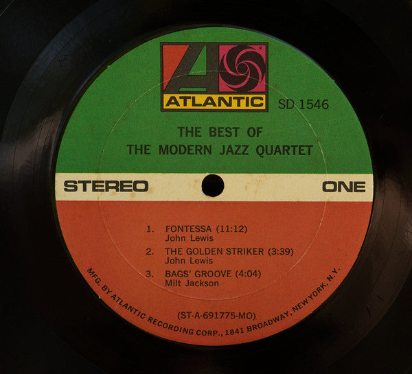 The Modern Jazz Quartet - The Best Of (Vinyl, LP, Compilation) Good Plus (G+) / Good Plus (G+)