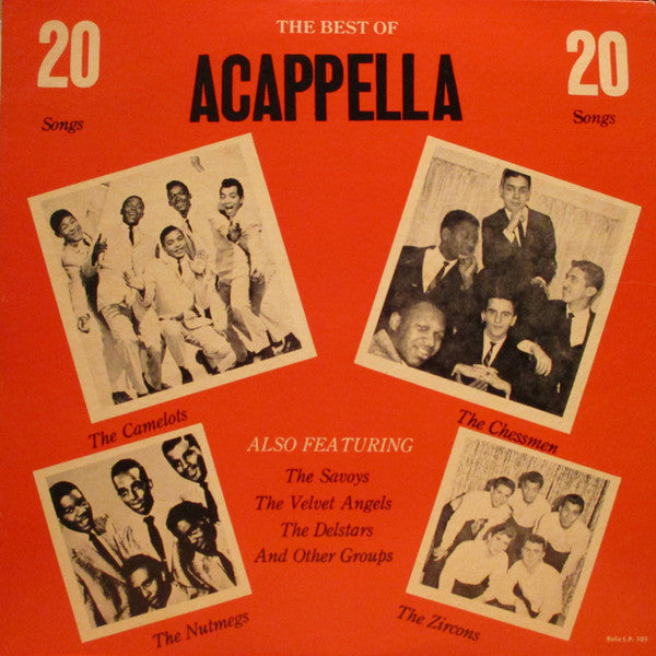 Various - The Best Of Acappella (Vinyl, LP, Compilation) Very Good (VG) / Very Good Plus (VG+)