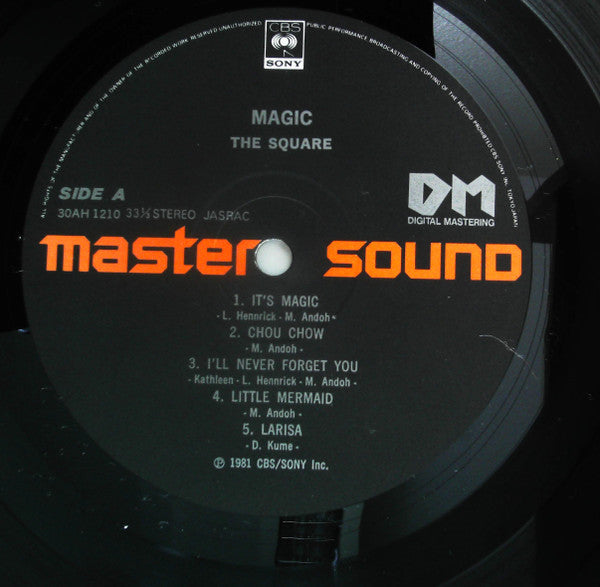T-Square - Magic (Vinyl, LP, Album, Stereo) Very Good Plus (VG+) / Very Good (VG)