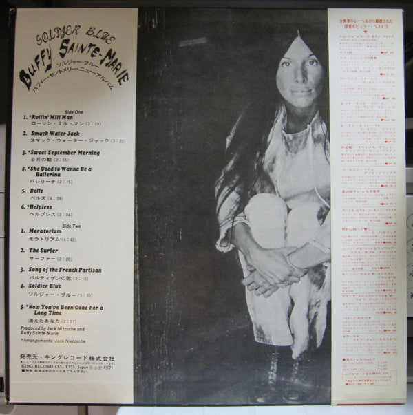 Buffy Sainte-Marie - Soldier Blue (Vinyl, LP, Album, Stereo) Very Good Plus (VG+) / Very Good (VG)