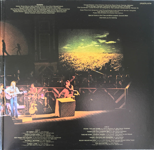 John Denver - An Evening With John Denver (2xVinyl, LP, Album, Reissue) Near Mint (NM or M-) / Very Good Plus (VG+)