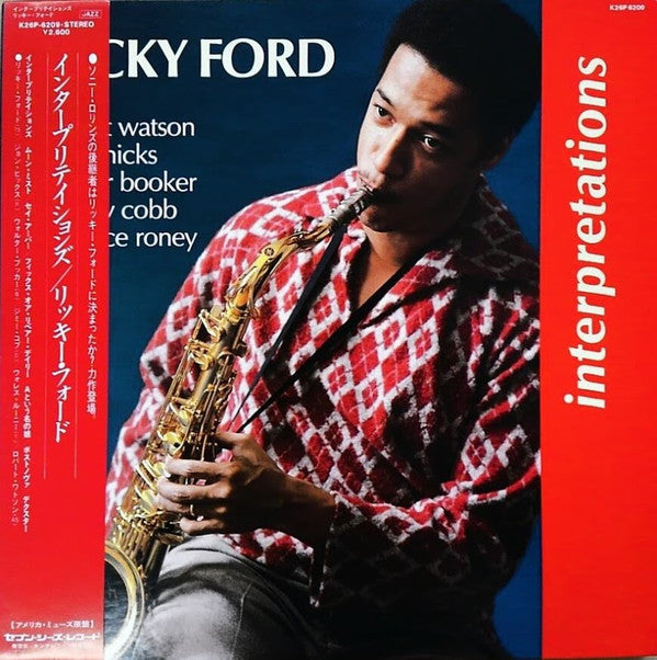 Ricky Ford - Interpretations (Vinyl, LP, Album) Very Good Plus (VG+) / Very Good (VG)