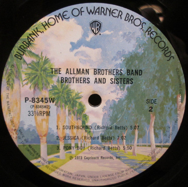 The Allman Brothers Band - Brothers And Sisters (Vinyl, LP, Album, ...