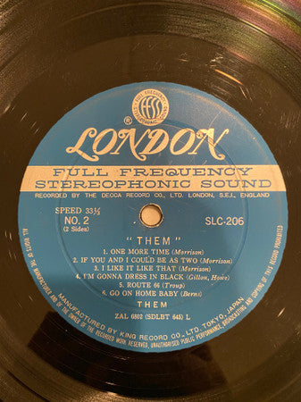Them (3) - Them (Vinyl, LP, Stereo) Very Good Plus (VG+) / Very Good Plus (VG+)
