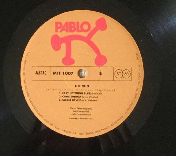 The Oscar Peterson Trio - The Trio (Oscar Peterson, Niels Pedersen,...
