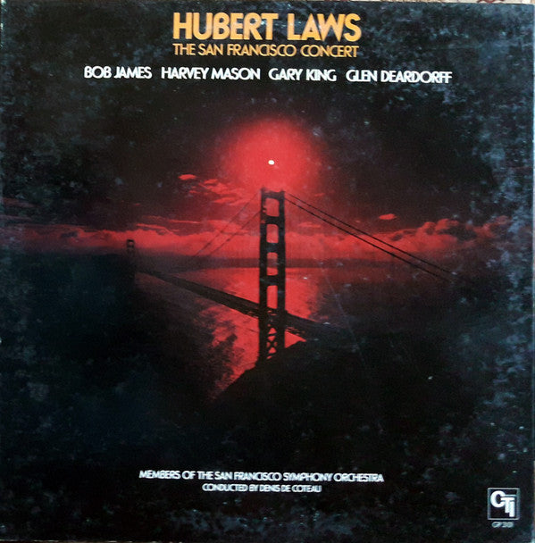 Hubert Laws - The San Francisco Concert (Vinyl, LP, Album, Promo) Very Good Plus (VG+) / Very Good (VG)