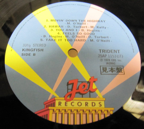 Kingfish - Trident (Vinyl, LP, Album, Promo) Near Mint (NM or M-) / Very Good Plus (VG+)