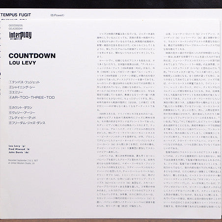 Lou Levy - Countdown (Vinyl, LP, Album, Reissue) Near Mint (NM or M-) / Good Plus (G+)