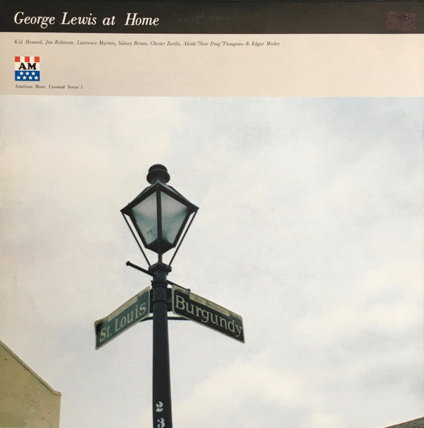 George Lewis (2) - George Lewis At Home (Vinyl, LP, Compilation) Very Good Plus (VG+) / Very Good (VG)