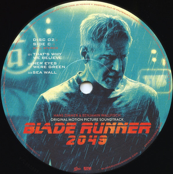 Hans Zimmer - Blade Runner 2049 (Original Motion Picture Soundtrack) (2xVinyl, LP, Album) Mint (M) / Near Mint (NM or M-)