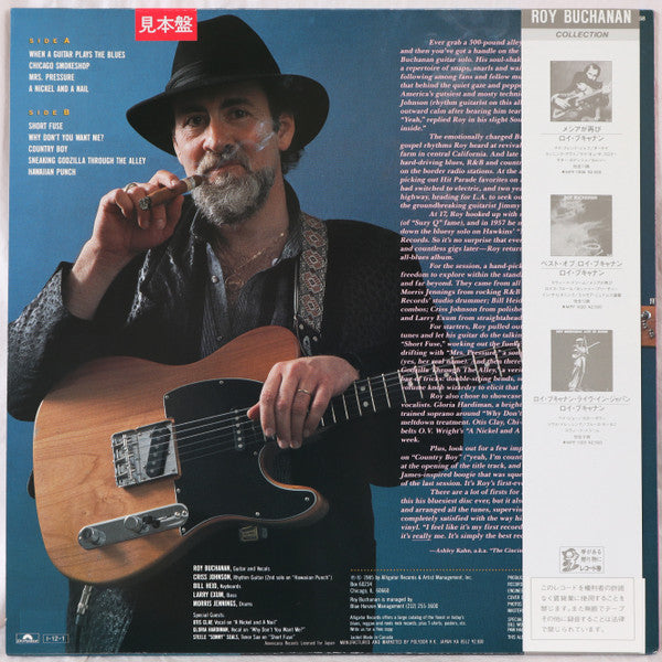 Roy Buchanan - When A Guitar Plays The Blues (Vinyl, LP, Album, Promo) Very Good (VG) / Very Good (VG)