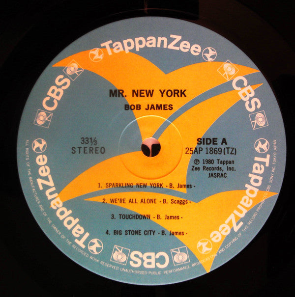Bob James - Mr. New York (Vinyl, LP, Compilation, Stereo) Very Good Plus (VG+) / Near Mint (NM or M-)