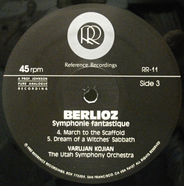 Hector Berlioz - Symphonie Fantastique (2xVinyl, LP, 45 RPM, Stereo) Near Mint (NM or M-) / Near Mint (NM or M-)