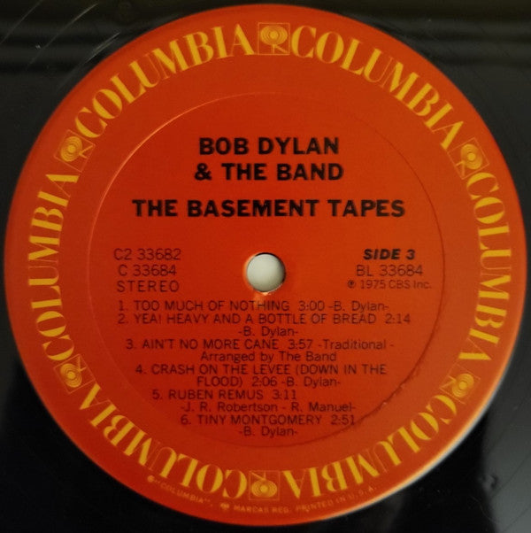 Bob Dylan - The Basement Tapes (2xVinyl, LP, Album, Stereo) Very Good Plus (VG+) / Very Good Plus (VG+)