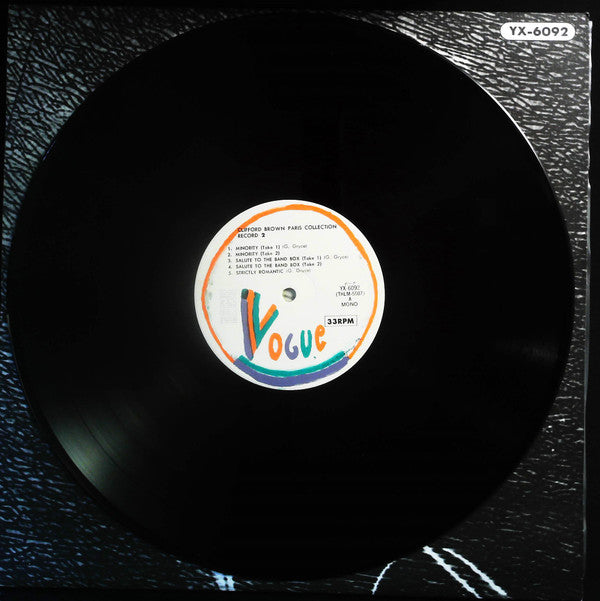 Clifford Brown - Paris Collection (3xVinyl, Box Set, LP, Compilation, Mono) Very Good (VG) / Very Good (VG)