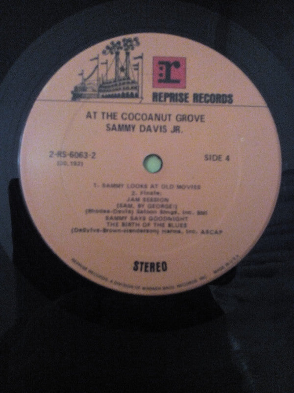 Sammy Davis Jr. - At The Cocoanut Grove (2xVinyl, LP, Album, Stereo) Very Good (VG) / Good Plus (G+)