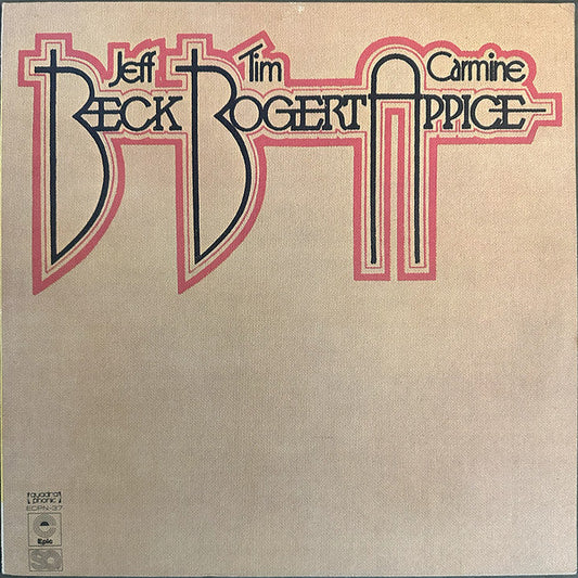 Beck, Bogert & Appice - Beck, Bogert & Appice (Vinyl, LP, Album, Reissue, Quadraphonic) Very Good Plus (VG+) / Very Good Plus (VG+)